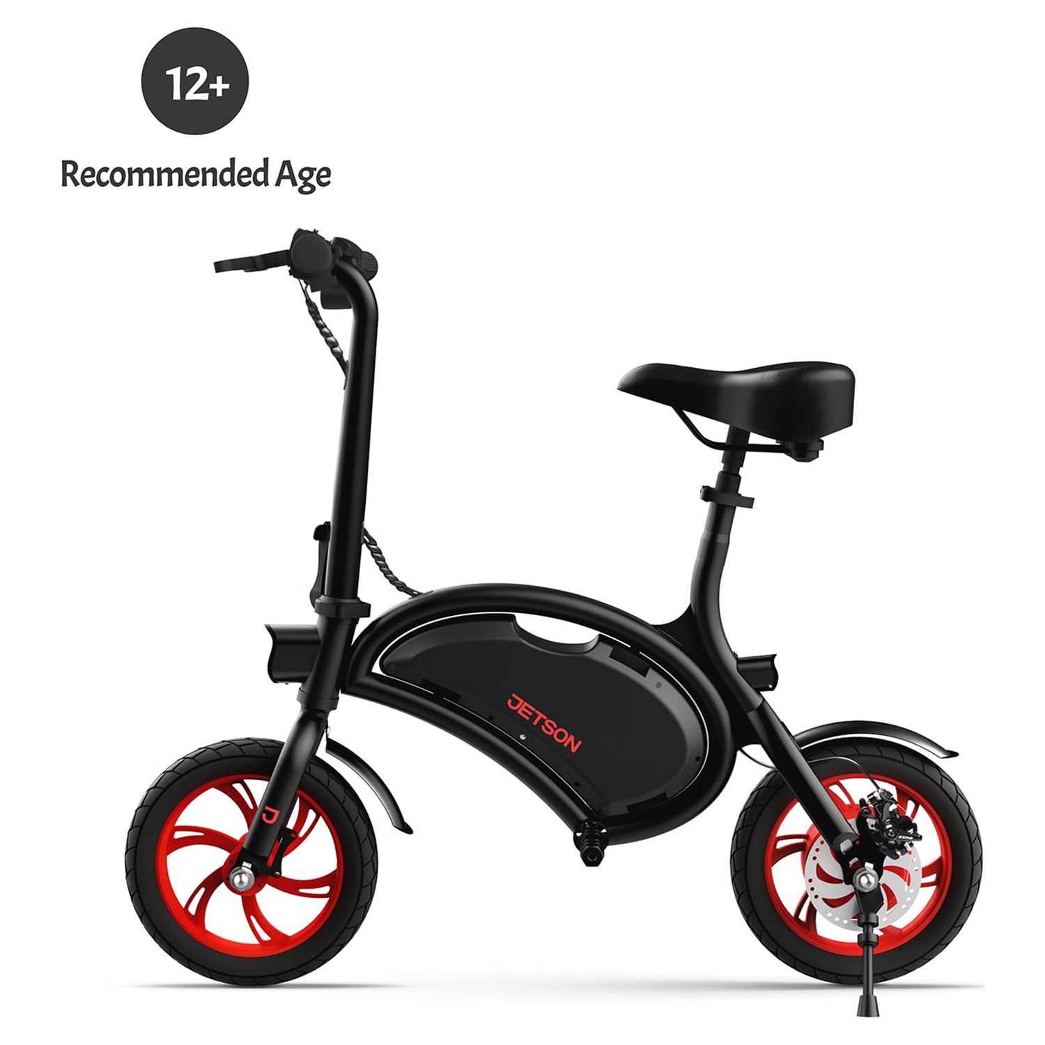 Jetson Bolt Folding Electric Ride-On with Twist Throttle, Cruise Control, Up to 15.5 mph, Black - image 10 of 17
