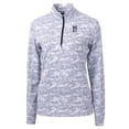 thumbnail image 2 of Women's Cutter & Buck Charcoal Northwestern Wildcats Traverse Camo Quarter-Zip Pullover Top, 2 of 3