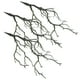 thumbnail image 1 of ramas artificiales secas de plástico, similares a plantas reales, con forma de cuernos y astas para decoración (verde)., 1 of 7