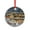 Pattern-2, variant on Realistic Watercolors New York City Christmas Ornament Holiday Home Decor Travel Memorable Glass Round Christmas Ornament
