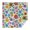 Pioneer Flower Floral-3, variant on Pioneer Flower Floral Print Pattern Square Tablecloth, Waterproof Wipeable Spillproof Washable Table Cover for Home Kitchen Party and Daily Decor 60"x60"