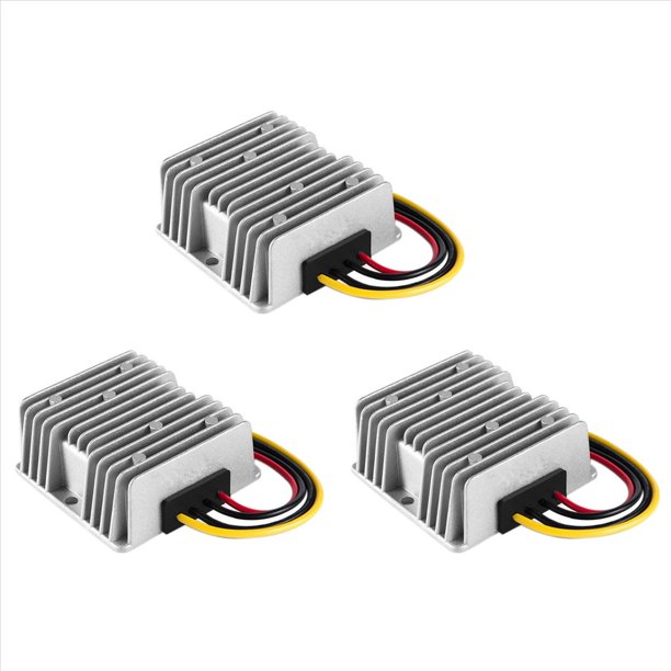 3X DC A DC 12V A 19V 10A Step-Up Boost DC DC Convertidor de Corriente 190W para Fuente de Alimentación para Computadora Portátil Automóvil