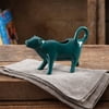 The Pioneer Woman Stoneware Teal Cow Creamer