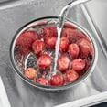 thumbnail image 4 of Truecraftware - 13- inch Stainless Steel Chinese Colander with 2.0 mm Holes, Round, 4 of 5
