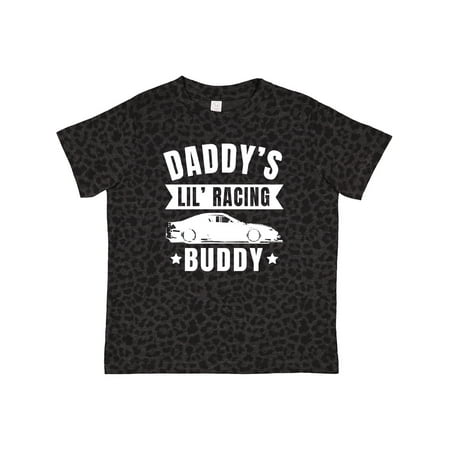 

Inktastic Daddys Lil Racing Buddy Gift Toddler Boy or Toddler Girl T-Shirt