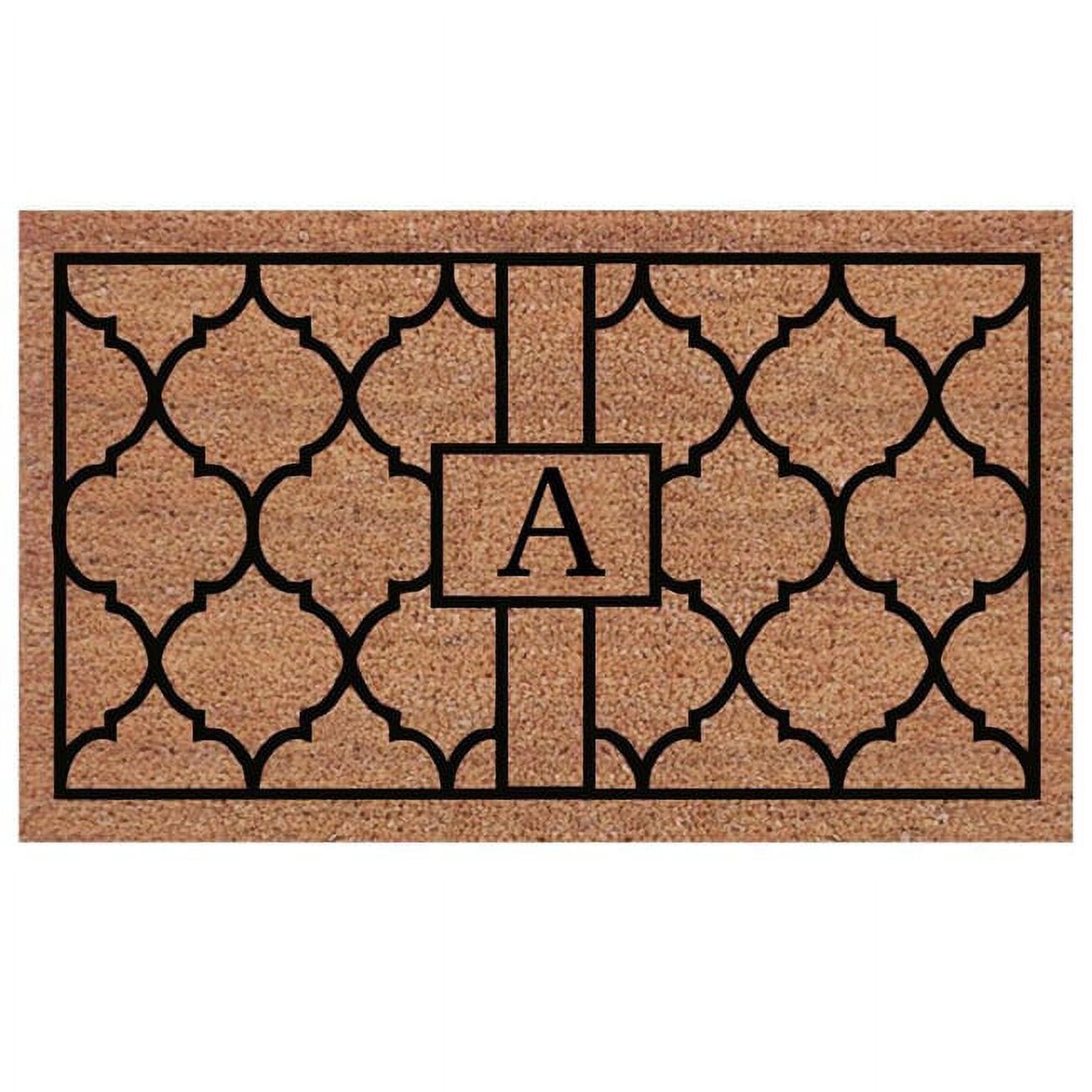 Calloway Mills Pantera Monogram Outdoor Doormat, Extra-thick 2' x 3' (Letter C)