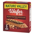 thumbnail image 2 of NATURE VALLEY Crispy Creamy Wafer Bars, Peanut Butter Chocolate, 5 Count per box, 184g/6.5 oz., {Imported from Canada}, 2 of 4