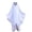 Black-STutd, variant on OJSFQUFP Halloween Cos Cloak Cape Outfit Kids Ghost Boys Girls Halloween Outfit Hooded Capes White Cloak Clothes