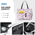 thumbnail image 3 of Xecao No Drama Llama for versatile beach bag for women includes zipper pockets and waterproof material, ideal for vacations and adventures., 3 of 7