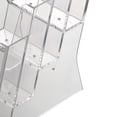 thumbnail image 5 of M&T Displays 3-Tier 4x6 Clear Acrylic Brochure Holder, Desktop Pamphlet & Flyer Display Organizer, 5 of 6