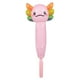 thumbnail image 5 of Bolígrafo Squishy Axolotl de 8 cm, 3 unidades, para oficina, escuela y fiestas, 5 of 7