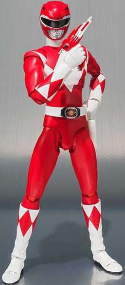 Bandai Mighty Morphin Power Rangers Red Ranger SH Figuarts Action Figure - SDCC 2018 Exclusive