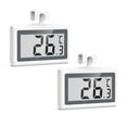 thumbnail image 1 of Fridge Freezer Thermometer, Digital Refrigerator Thermometer,with LCD Display, °C/°F Switch,for Kitchen,Home,Restaurants, 1 of 8