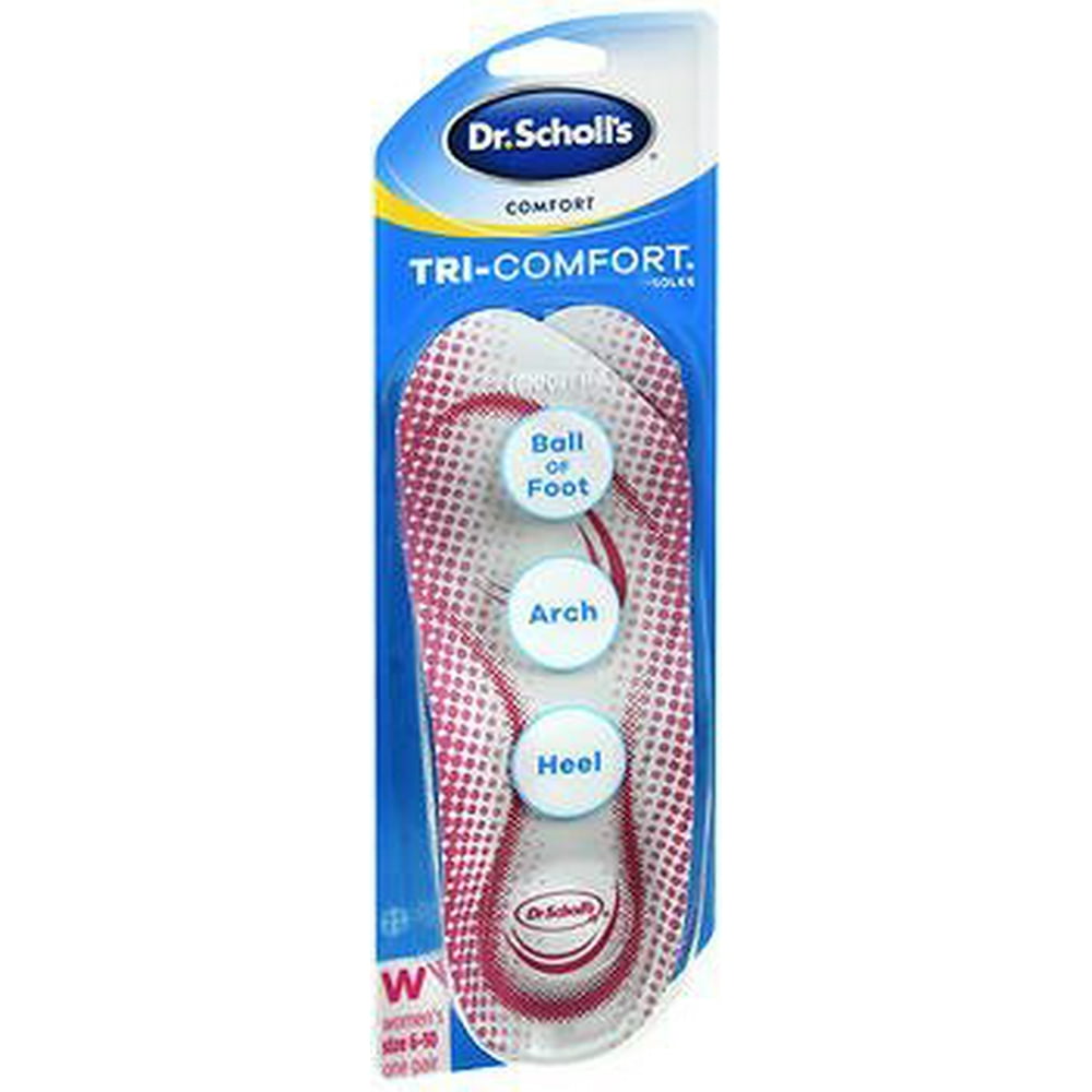 Dr. Scholl's Orthotics Insoles Women's Size 610 1 PR, Pack of 4