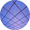 thumbnail image 1 of Ahgly Company Indoor Round Patterned Balloon Blue Area Rugs, 5' Round, 1 of 1