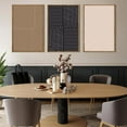 thumbnail image 3 of Boho Wall Art Large Neutral Wall Decor Abstract Line Painting for Living Room Bedroom Office 16x24 Inch Set of 3, 3 of 7