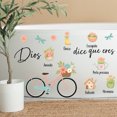 thumbnail image 2 of Adhesivo de pared con estampado floral para bicicleta, Dios Dice Que Eres Inspiratio, 2 of 4
