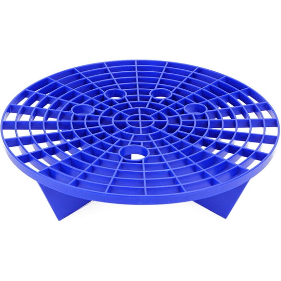 VIKING Automotive Bucket Insert Grit Trap for Car Wash and Detail Kits, Helps Remove Dirt and Debris from Microfiber, Mitts, Cloths, and Sponges, Blue