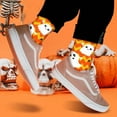 thumbnail image 3 of Funny Halloween Socks for Women Ladies Teen Girls- Ghost Spooky Fun Cute Womens Novelty Crazy Funky Dress Crew Socks - Halloween Gifts Stockings Costumes, 3 of 7