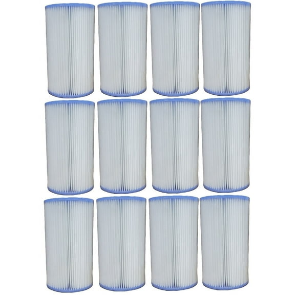 Intex 29012E PureSpa Filter Cartridge Type S2 for Various PureSpa Models 12-Pack