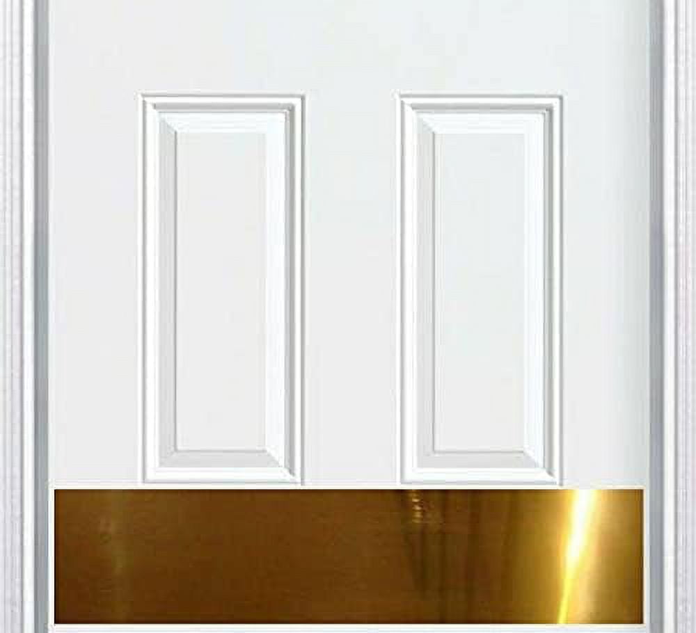 Ives C8400B3-6X34 Door Protection Plate Bright Brass, 6