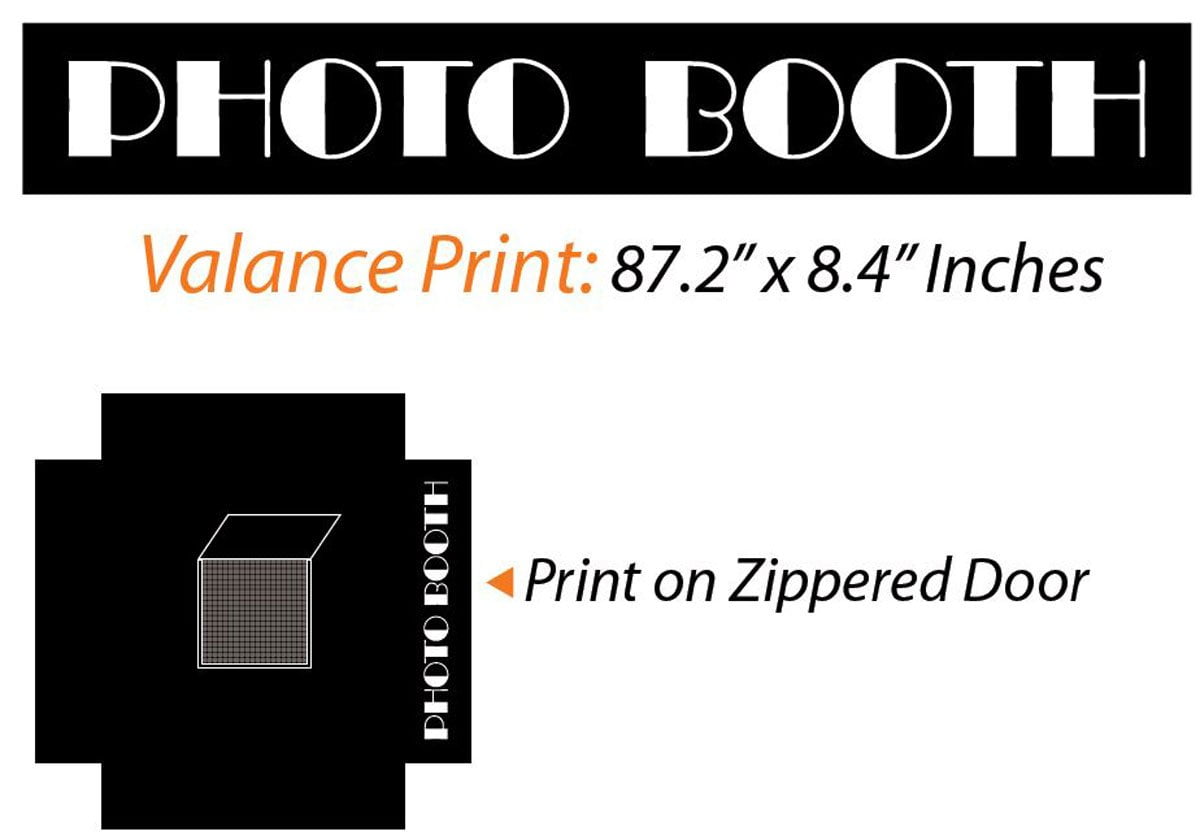 Impact Canopy 8 x 8 Pop Up Portable Photo Booth, Photo Tent, Pop Up Photo Studio Booth, Sidewalls, Roller Bag, Black