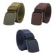thumbnail image 1 of Paquete de 3 cinturones de Unisex para trabajo, viaje ejercicio, hebil de liberación rápida, cinturón , pantalón de policía, cor Colcomx Cinturones de nailon para exterior para hombre, 1 of 8