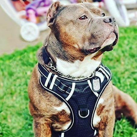 Big Dog Harness No Pull Pet Vest Adjustable Reflective Easy Walk