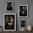 thumbnail image 3 of Póster de Animal de arte de la Academia oscura, impresiones para sala de estar, decoración del hogar, gótico, vampiro, murciélago, bruja, Cuervo, pintura en lienzo, arte de pared, 3 of 4