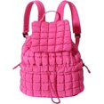 thumbnail image 1 of LHSHIDU Backpack for Women - Trendy Drawstring Puffy Backpack (Black), 1 of 7