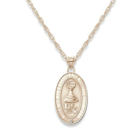 NCAA - Kentucky Wildcats 2012 NCAA Basketball National Champions 10K Gold Necklace with Medallion