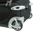 thumbnail image 6 of MOJO Black Minnesota Wild 21" Soft Side Spinner Nylon Carry-On Luggage, 6 of 6
