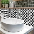 thumbnail image 5 of 10pc Peel And Stick Ceramic Tile Paste 3D Lattice Ceramic Tile Paste DIY Waterproof Self Adhesive Wall Sticker, 5 of 8