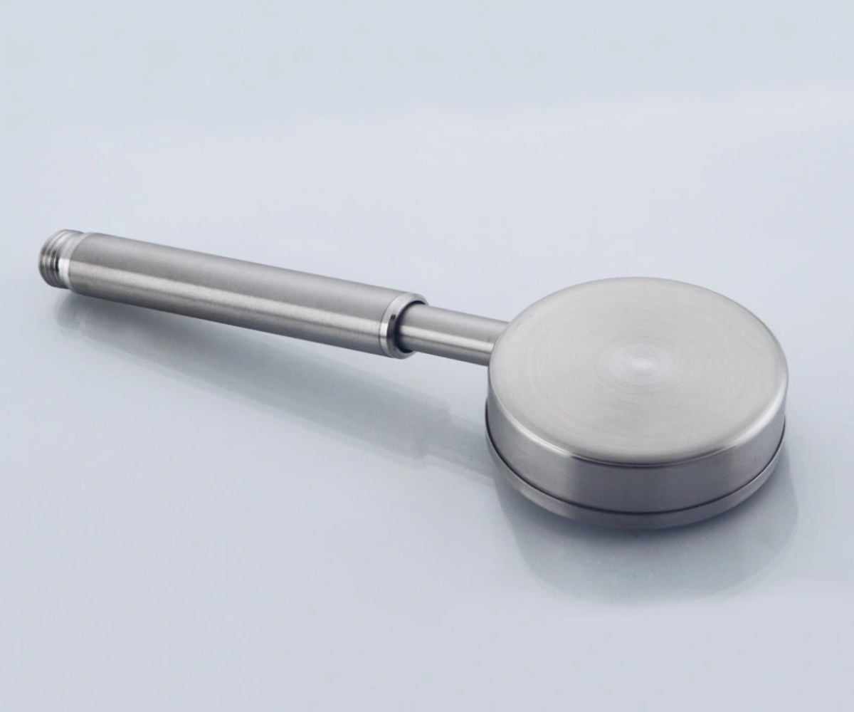 DROP Bath and Kitchen Pomme de douche à main moderne en acier inoxydable avec chute de pluie en chrome - DR091041