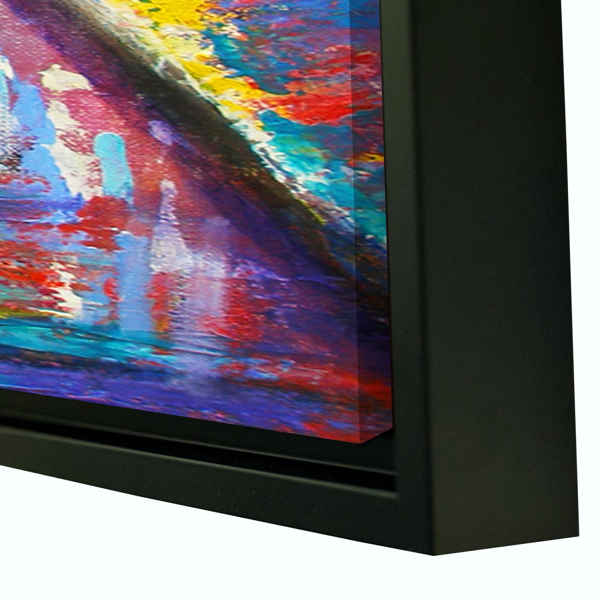 Susi Franco "Paris Back Street Magic" Floater-Framed Gallery-Wrapped Canvas