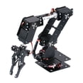 thumbnail image 1 of Kit de Bricolaje de Brazo Robótico de 6 Grados de Libertad, Robot con Múltiples Grados de Libertad, Servomotor, Juego de Construcción Educativo (Sin Servomotor), 1 of 6