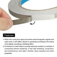 thumbnail image 4 of Uxcell Faraday Cloth Tape 0.31"x82 Feet Single Sided Conductive Cloth Fabric Adhesive Tape Roll for EMI Shielding, 4 of 6