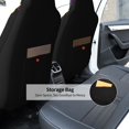 thumbnail image 5 of Naloa Mardi Gras with Flamingo Car Seat Covers 2PCs Front Car Seat Covers Universal fit for Most Cars SUVs and Trucks - 1, 5 of 5