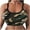 Green-1, variant on Womens Underwire Bra Alluring Bra Camouflage Lace Printed Seamless Wireless Fitted Underwear Thermal Underwear Tops Daily Bra