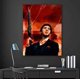 thumbnail image 2 of Cuadro Scarface Cara Cortada Tony Montana Canvas 5 Modelos Diferentes Cuadro Estilo Galeria, 2 of 3