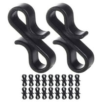 50Pcs Christmas Light Hanging Clips S Shaped Plastic Gutter Hooks Outdoor Light Clips Holiday Decoration Clips for String Lights