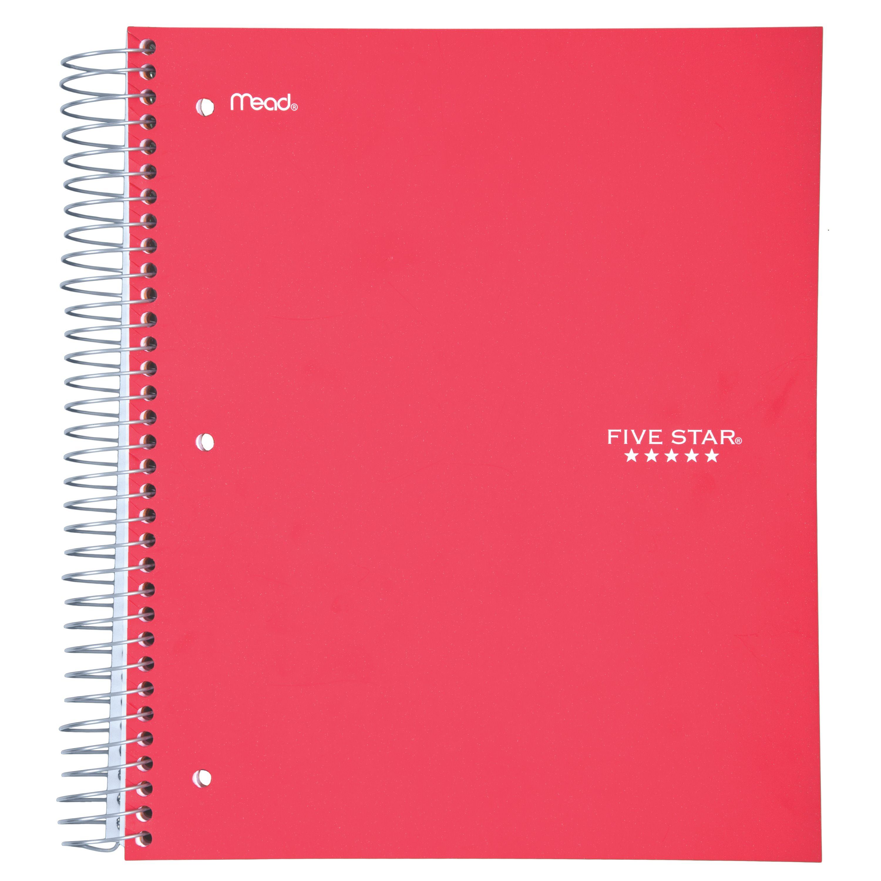 Five Star Wirebound Notebook, 5 Subject, Wide Ruled, 1 Count, Color Will Vary - image 5 of 6