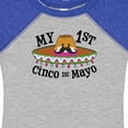 thumbnail image 4 of Inktastic My First Cinco De Mayo Sombrero and Mustache Boys or Girls Baby Bodysuit, 4 of 5