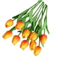 thumbnail image 1 of 10 Piezas de Flores Artificiales Naiovety HA083863-02 Decoración para Fiestas Naranja, 1 of 6