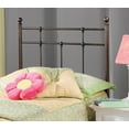 thumbnail image 7 of Hillsdale Furniture Providence Metal Spindle Twin Headboard with Bed Frame, Antique Bronze, 7 of 7