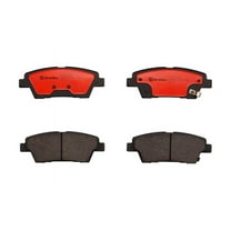 Brembo 2017 Genesis G80/10-16 Hyundai Genesis Rear Premium NAO Ceramic OE Equivalent Pad