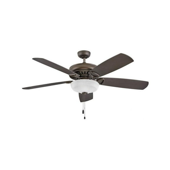 60 inch 5 Blade Ceiling Fan with Light Kit-Metallic Matte Bronze Finish Bailey Street Home 81-Bel-4771833