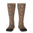 thumbnail image 2 of Picia Women Crew Soft Moisture-wicking Socks Fox And Mushroom Pattern Design Cotton Socks, One Size fit All, 2 of 9