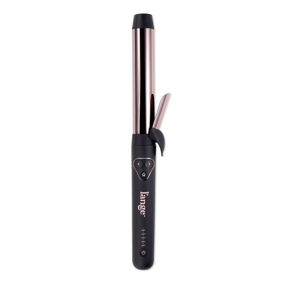 L'ANGE HAIR Le Pirouette 32MM Titanium Rotating Curling Iron Self-Rotating Curler | Curls and Waves for Beginners and Pros | Premium Titanium Barrel | Black