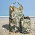 thumbnail image 4 of Paokuoon Storage Backpack Camping Backpack Large Capacity Waterproof Camouflage Item Storage Oxford Roll Top Floating, 4 of 8